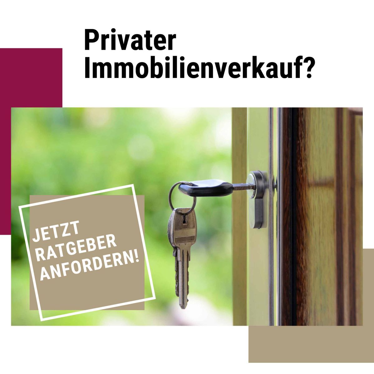 Privater Immobilienverkauf